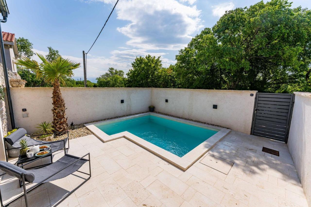 Stone House With Pool Poeta Villa Pridraga Exterior photo