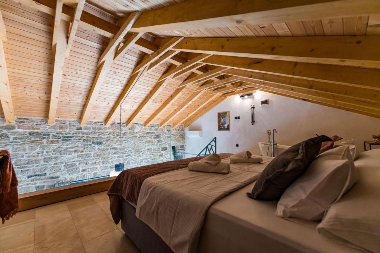 Stone House With Pool Poeta Villa Pridraga Exterior photo